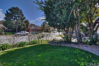Front lawn overlooking the quaint and quiet street