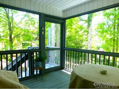 Screened porch off kitchen