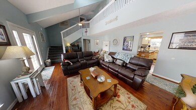 Open concept living area