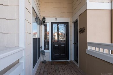 Large storage area to the right of the front door