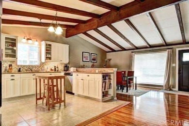 Open Kitchen, dining room, gleaming hardwood floor