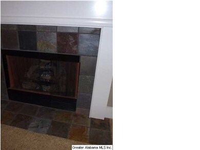 Beautiful Fireplace in Den