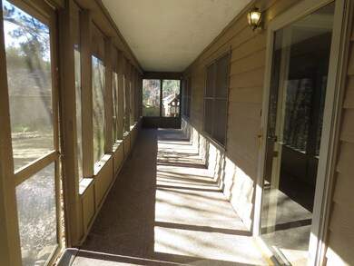 Screened front porch