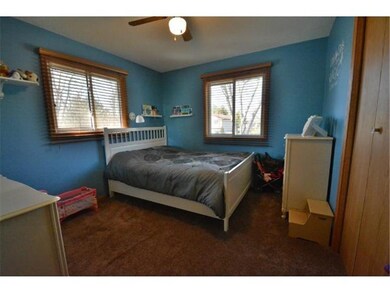 Second bedroom on the upper level