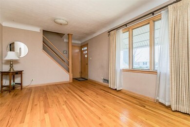 Open staircase to upstairs.