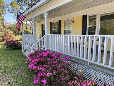 front porch close up