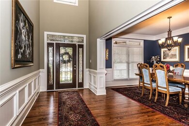 Impressive foyer entrance way.