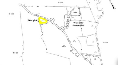 It is located between Sanderson Dr and Johnson Rd.