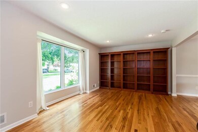 Spacious 17'x11' living room!