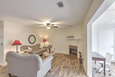 Family Room Open to Sunroom
