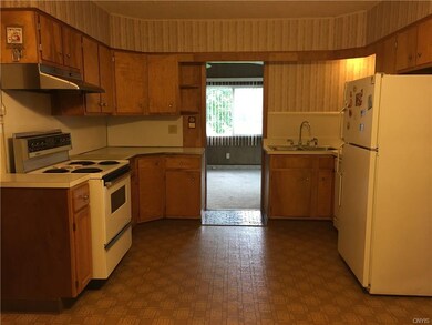 Large kitchen with good amount of counter space an