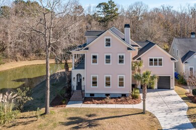 Custom Home on Pond Lot