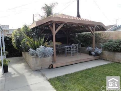 Corner of Back Yard Patio Cover