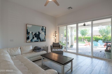 Great room with wall of glass