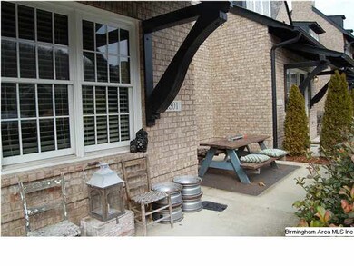 Great front courtyard with so much room for gather