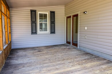 Partially Screened Porch
