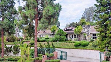 The gated driveway offers privacy & seclusion.