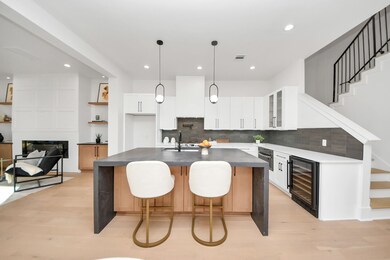 The kitchen boasts every feature you could imagine