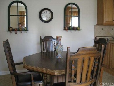 Dining area in the kitchen