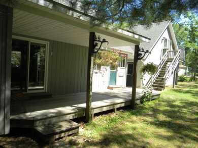 Covered back deck