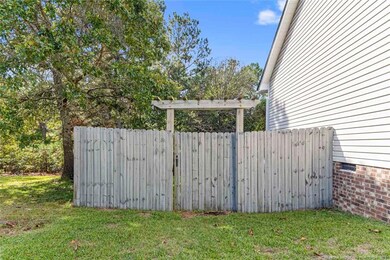 private entrance to back yard
