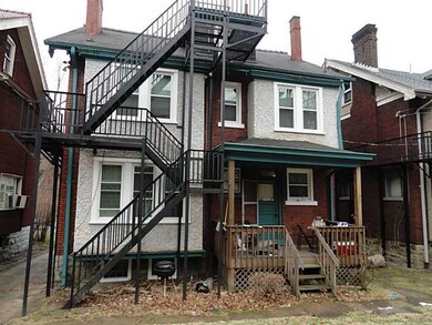Exterior Back. A nice rear deck and a bit of yard 
