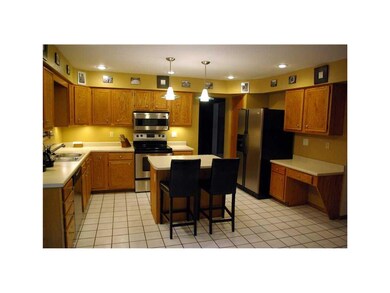 Kitchen. Open and updated kitchen with center isla