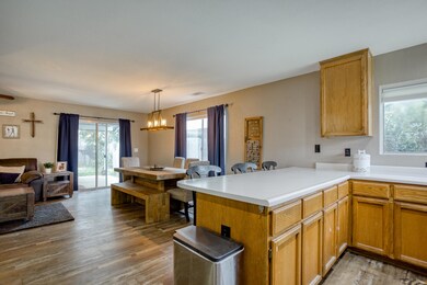 Kitchen to dining