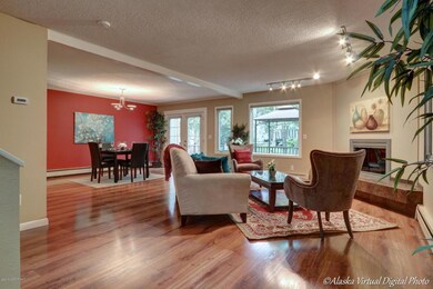 Open Living Area w/Laminate Flooring