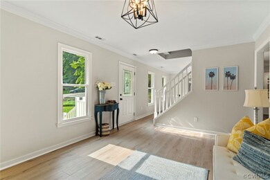 New floors and light fixtures.