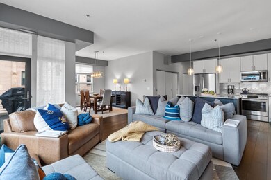 Open-concept living & dining for easy entertaining