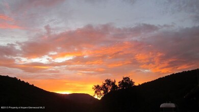 sunset from the porch