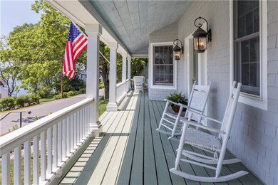 Enjoy lazing on this front porch...