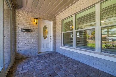 Quiet screened in front porch