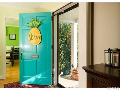 The foyer is bright and friendly, with a storm door that allows natural light to pour right in!