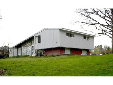 Back view taken from east side of back yard