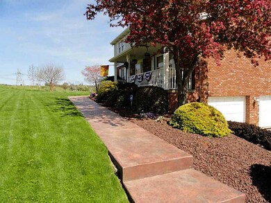Other. Stamped concrete sidewalks front and rear
