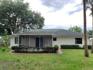 Backyard with Porch