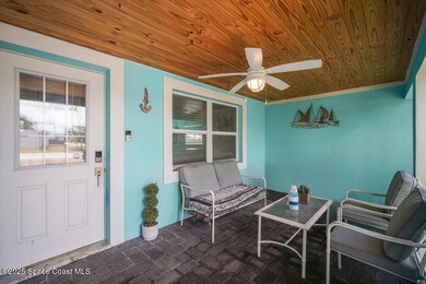 Covered front patio