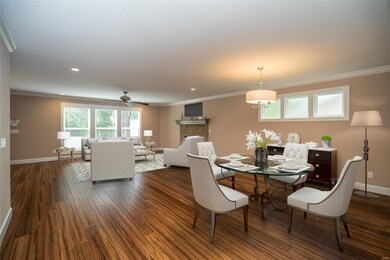 Separate dining room