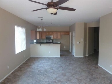 Living room & kitchen