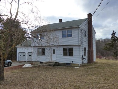 4 BR Colonial w/2 car garage.