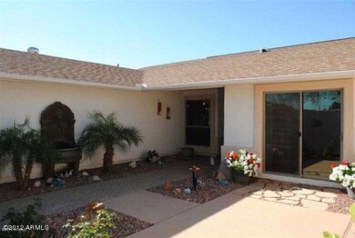 Unique Fountain in Courtyard
