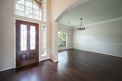 Looking back to the formal dining off of entry.