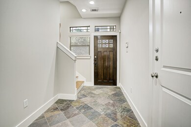 New LED lighting in foyer/entry and easy access to