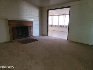 living room fireplace