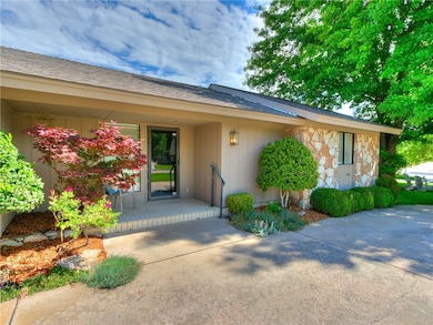 Enjoy sitting on the cozy front patio.