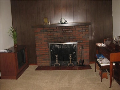 Lovely fireplace in the living room