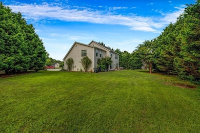 View of grassy yard