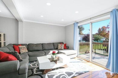 Living Room with view of Deck